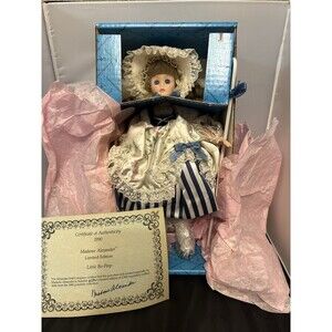 Vintage Madame Alexander 627 Limited Little Bo Peep Doll New W/ Stand 1990 12"